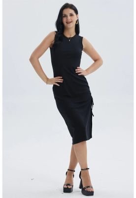 Imagen 2 del producto Vestido Mujer Largo Rib Negro