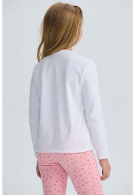 Imagen 2 del producto Polera Niña Lentejuelas Blanco