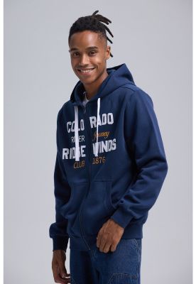 Imagen 2 del producto Polerón Hombre Full Zipper Azul l