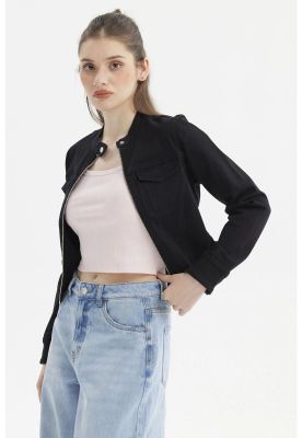 Imagen 2 del producto Chaqueta Mujer Ajustada Negro