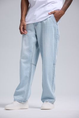 Imagen 2 del producto Jeans Hombre Recto Costura Azul
