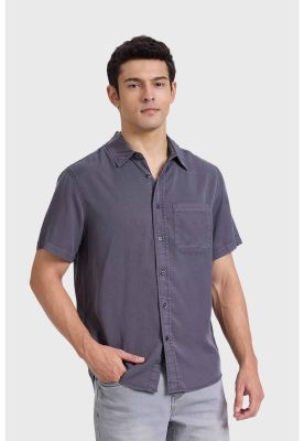 Imagen 2 del producto Camisa Hombre Con Bolsillo Gris