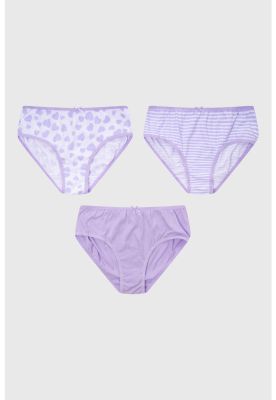 Imagen 2 del producto Calzón Niña Tripack Teens Lila