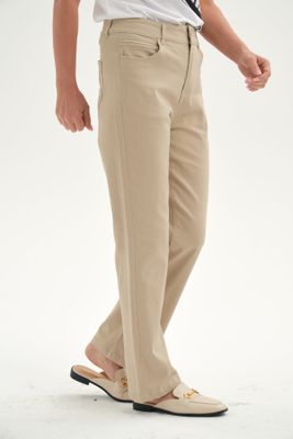 Imagen 2 del producto Pantalón Mujer Gabardina Beige