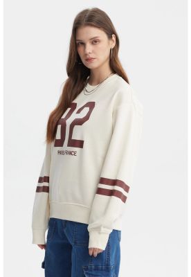 Imagen 2 del producto Polerón Mujer Conjunto Crema