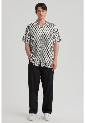 Imagen 1 del producto Camisa Hombre Cuello Cubano Rapport Blanco