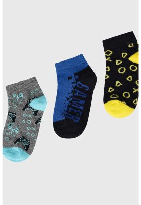 Imagen 2 del producto Calceta Deportiva Niño Tripack Calipso