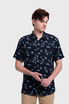 Imagen 1 del producto Camisa Hombre Mini Print Azul