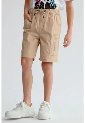 Imagen 2 del producto Bermuda Niño Bolsillo Camel