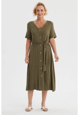 Imagen 1 del producto Vestido Mujer Print Verde Olivo