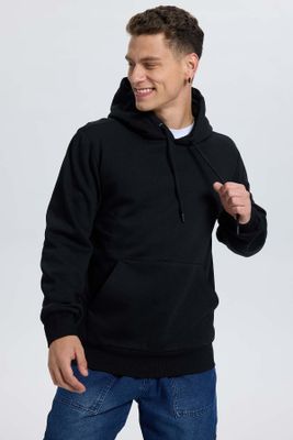 Imagen 2 del producto Polerón Hombre Hoodie Negro