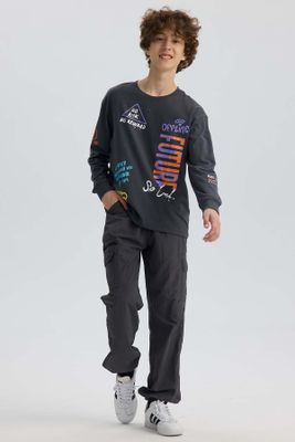 Pantalón Niño Jogger Cargo Marengo II