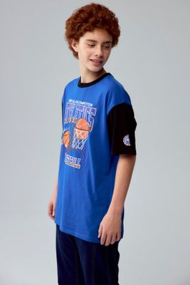 Imagen 2 del producto Polera Niño College Teen Azulino