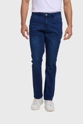 Jeans Hombre Slim Azul