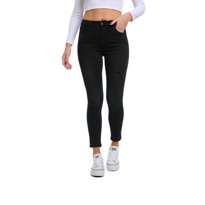 Jeans Mujer Super Skinny Lia Negro Fashion's Park