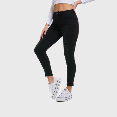 Imagen 2 del producto Jeans Mujer Super Skinny Lia Negro Fashion's Park