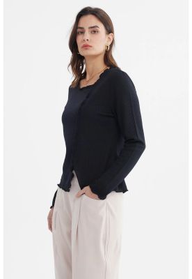 Imagen 2 del producto Polera Mujer Basta Rule Asimétrica Negro