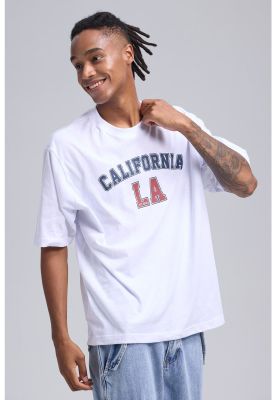 Imagen 2 del producto Polera Hombre Print Central Blanco - VIII