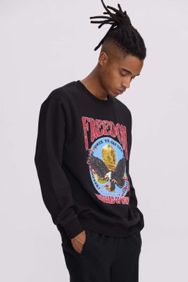 Imagen 2 del producto Polerón Hombre Central Print Negro