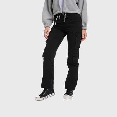 Imagen 2 del producto Jeans Mujer Denim Calce Recto Negro