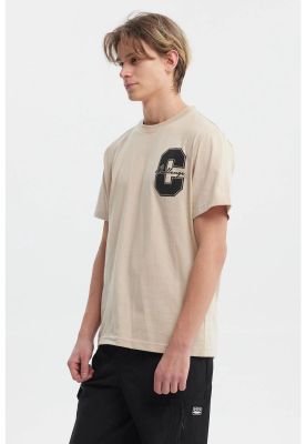 Imagen 2 del producto Polera Hombre Regular Fit Letra Beige