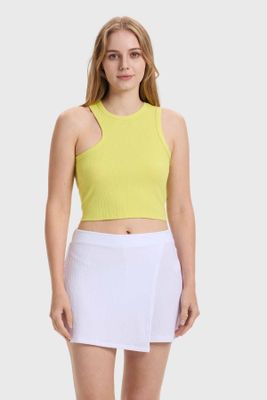 Imagen 1 del producto Polera Mujer Rib Verde