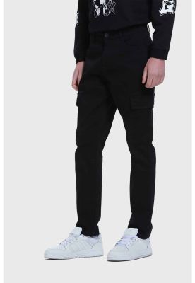 Imagen 2 del producto Jeans Hombre Slim Cargo Negro