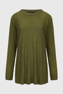 Imagen 1 del producto Sweater Mujer Cerrado Verde
