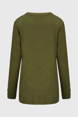 Imagen 2 del producto Sweater Mujer Cerrado Verde