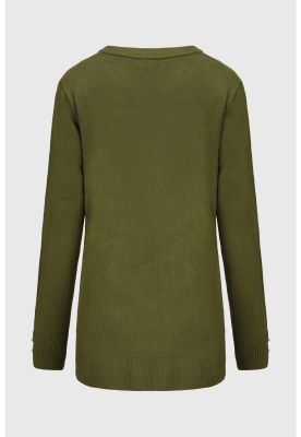 Imagen 2 del producto Sweater Mujer Cerrado Verde