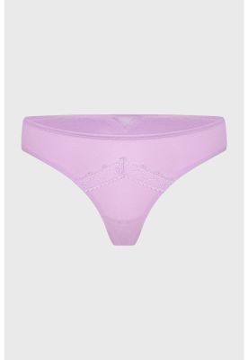 Imagen 1 del producto Calzón Mujer Colaless Detalle Encaje Lila