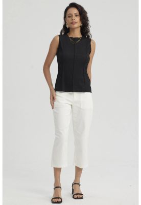 Imagen 2 del producto Polera Mujer Texturizada Negro