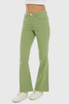 Imagen 2 del producto Jeans Mujer Flare Monse Verde