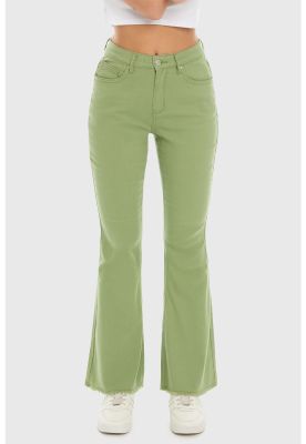 Imagen 2 del producto Jeans Mujer Flare Monse Verde