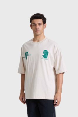 Imagen 2 del producto Polera Hombre Print Oversize Beige