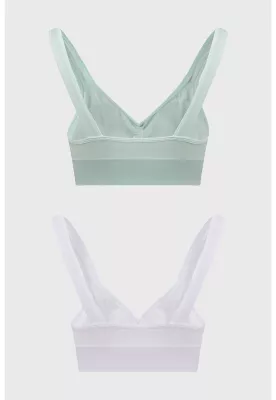 Imagen 2 del producto Sostén Mujer Peto Comfort Bipack Menta