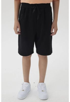 Imagen 1 del producto Bermuda Niño Franela Con Cierre Negro