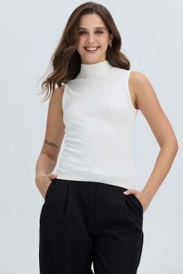 Imagen 2 del producto Polera Mujer Rib Crudo II