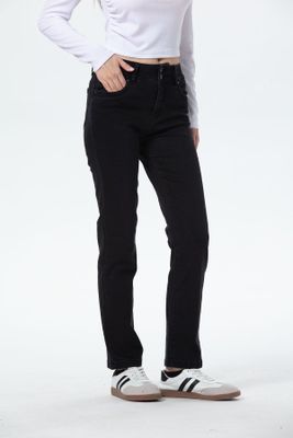 Imagen 2 del producto Jeans Mujer Flo Calce Recto Negro