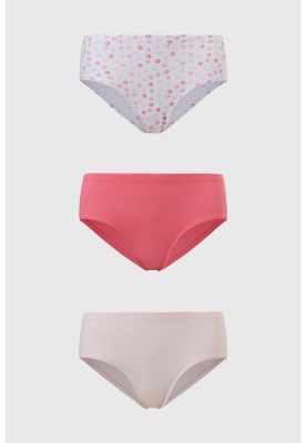 Imagen 1 del producto Calzón Mujer Tripack Pantaleta Blanco