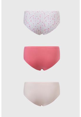 Imagen 2 del producto Calzón Mujer Tripack Pantaleta Blanco