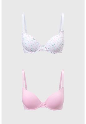 Sostén Mujer Bipack Copa Soft Liso Blanco - ll