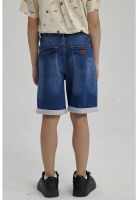Imagen 2 del producto Bermuda Niño Básico Denim Azul