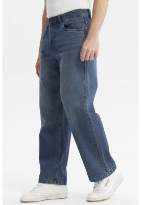 Imagen 2 del producto Jeans Hombre Calce Recto Lavado Azul Retro