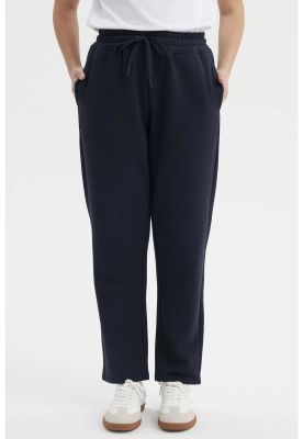 Imagen 1 del producto Pantalón Buzo Mujer Calce Recto Slim Azul Marino