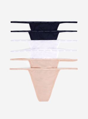 Pack 6 Calzones Side String Thong Women'Secret