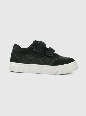 Zapatilla Urbana Dos Velcro y Glitter 47200 Niña