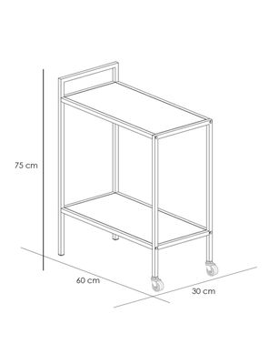 Imagen 2 del producto Carro Bar Tribeca