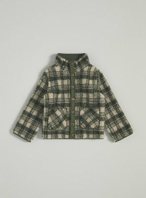 Chaqueta Sherpa a Cuadros