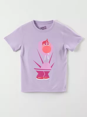 Polera Manga Corta Unisex Infantil Verguenza Inside Out